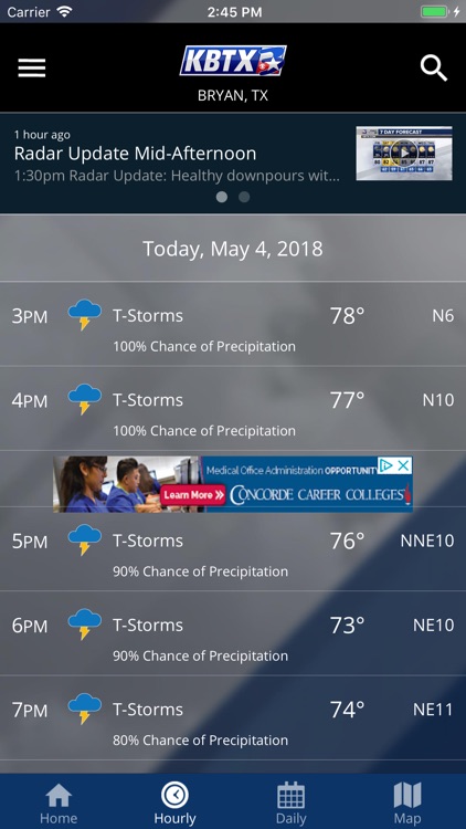 KBTX PinPoint Weather screenshot-2