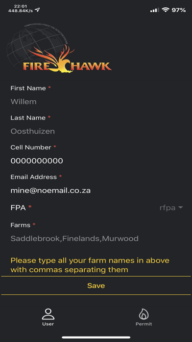 Screenshot #2 pour Firehawk Permits