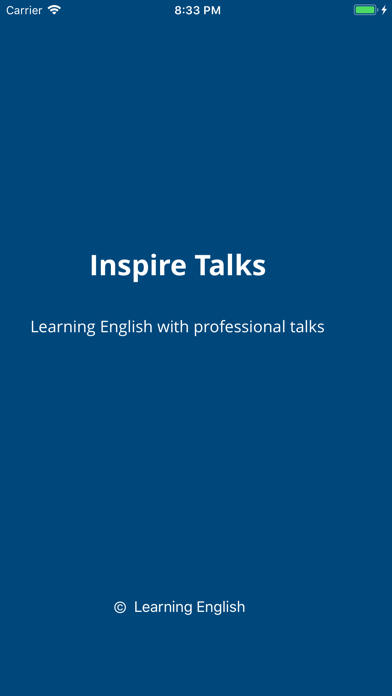 How to cancel & delete Inspire Talks - Listen English from iphone & ipad 1