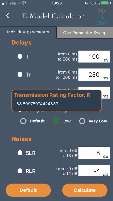 E-Model Calculator screenshot 4