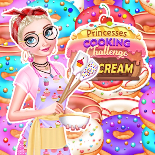 Princesses Cooking Ice Cream icon