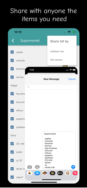 ListSaver: Shopping list saver(圖2)-速報App