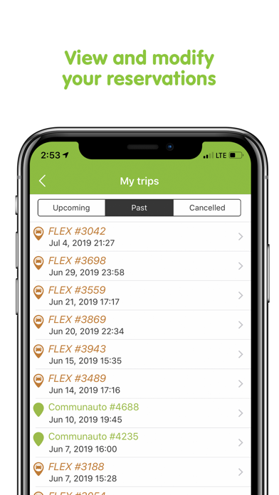 Communauto screenshot 3