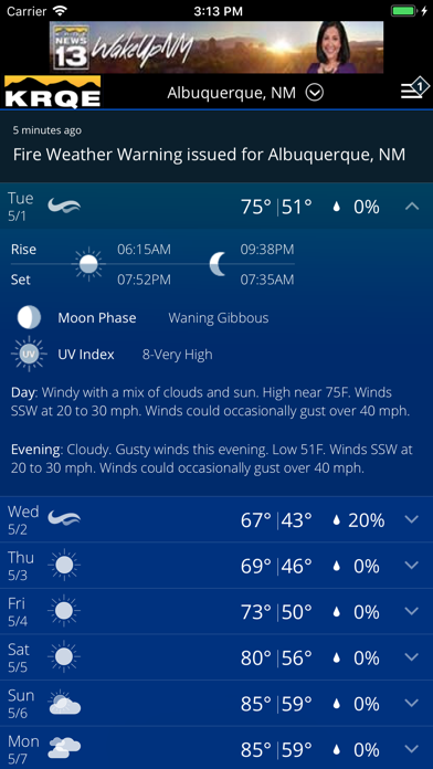 KRQE Weather - Albuquerque screenshot 3