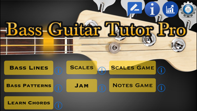 How to cancel & delete Bass Guitar Tutor Pro from iphone & ipad 1