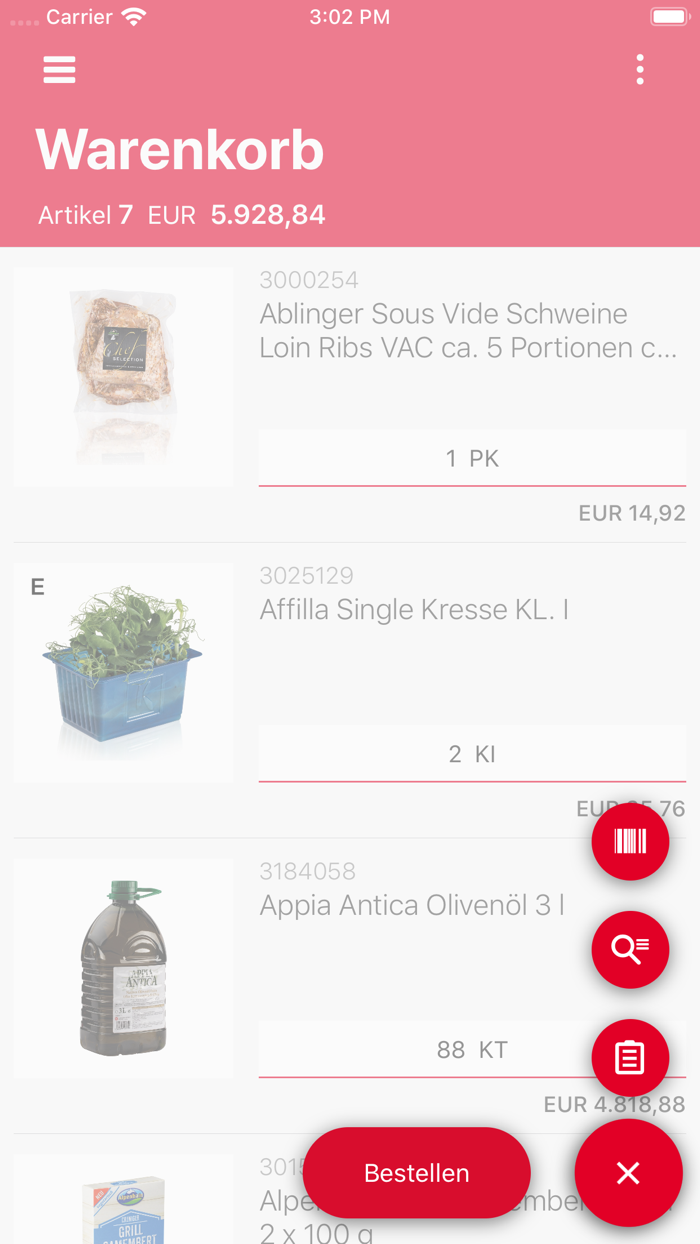 Shop Transgourmet Österreich