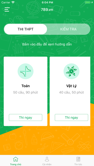 How to cancel & delete 789.vn-Trắc nghiệm online from iphone & ipad 2