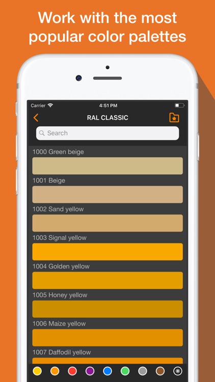 RAL color swatch + NCS palette screenshot-4