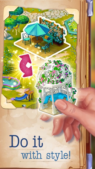 Pet Stories Blast puzzles game screenshot 2