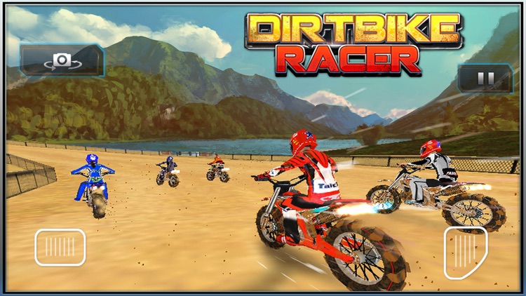 Dirt Bike Motorcycle Race