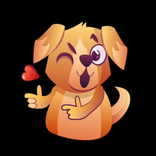Dog Mo Mong Sticker