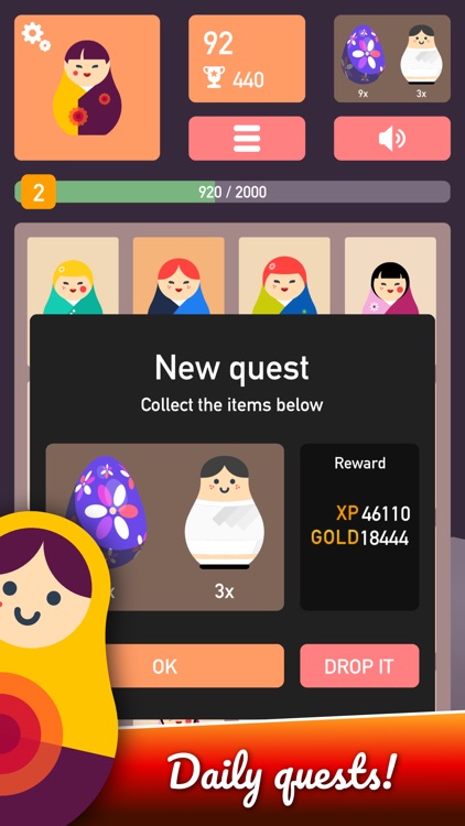 Matryoshka Puzzle Game screenshot-3