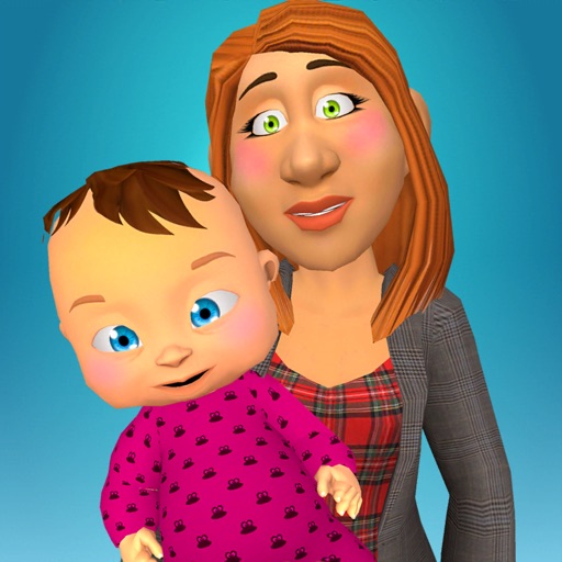 Mother Home Baby Sim Game iOS App