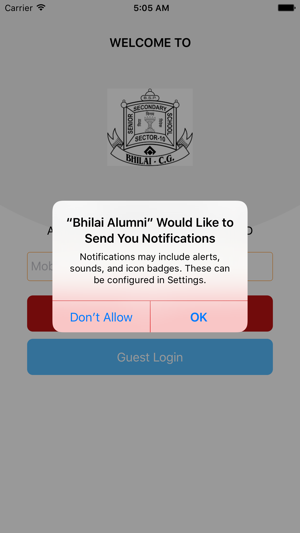 Bhilai Alumni App