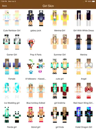 Captura de Pantalla 6 Skin Packs for Minecraft PE iphone