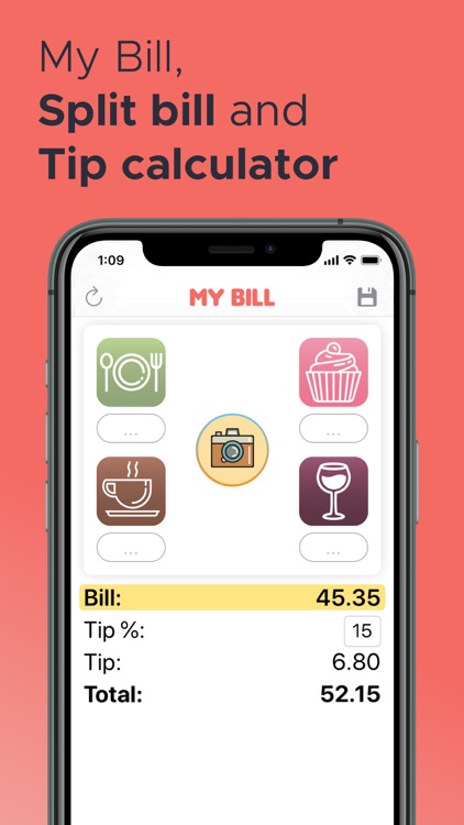 My Bill - Split & Tip