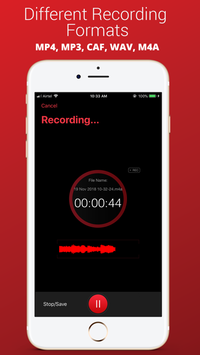 Audio Recorder Plus Pro Screenshot 4