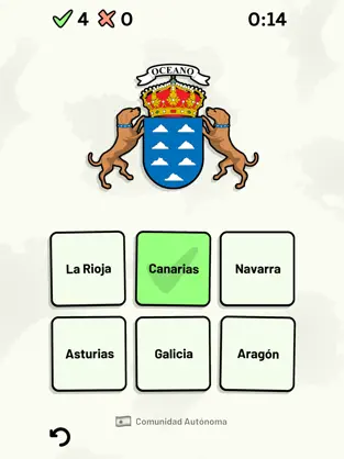 Screenshot 6 Comunidades de España - Quiz iphone