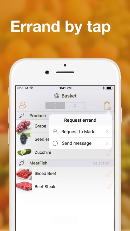 Shared grocery lists plan app screenshot-4