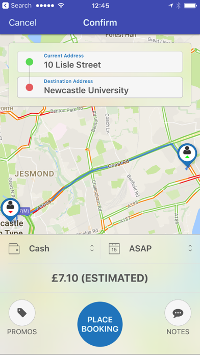 How to cancel & delete Five Star Taxis Newcastle from iphone & ipad 3