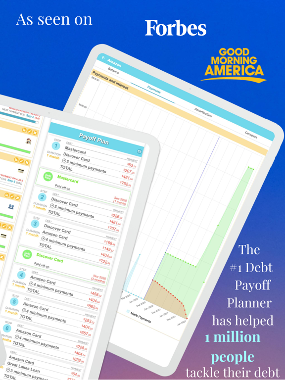 Debt Payoff Planner and Calculator screenshot