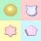 enjoy popping different shapes and colored bubbles wraps and bubble pop fidgets