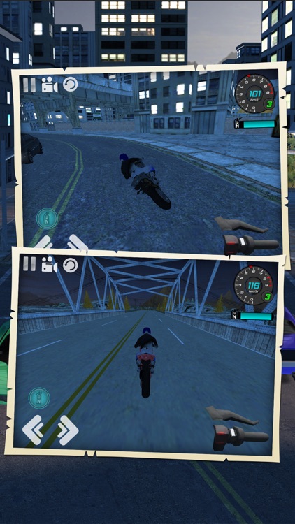 Motorcycle Driving Simulator screenshot-4