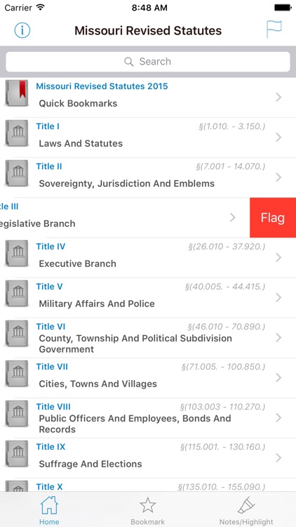 Missouri Revised Statutes MO