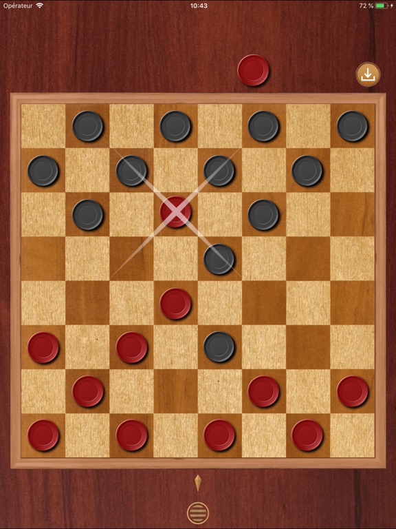 Игра Шашки № 1