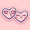 Adorable Heart Stickers - iPhoneアプリ