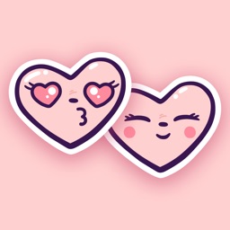 Adorable Heart Stickers