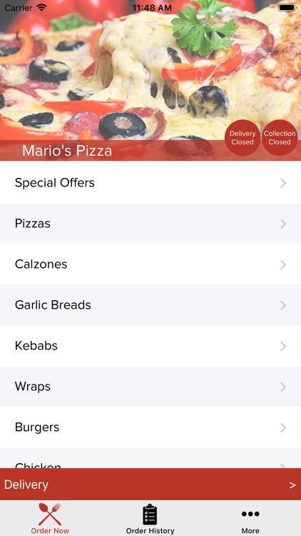 Marios Pizza Loughborough