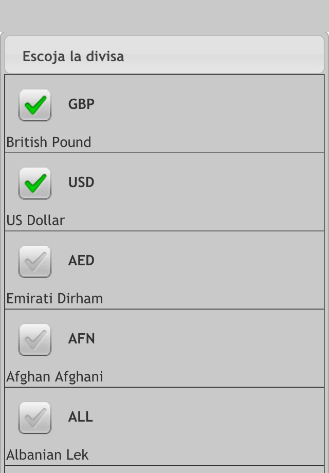 Exchange rate. All currency screenshot 4