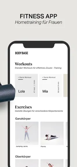 Game screenshot BODYBASE: Fitness für Frauen apk