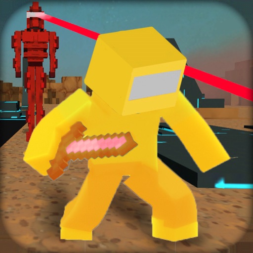 Blocky Imposter Planet Icon