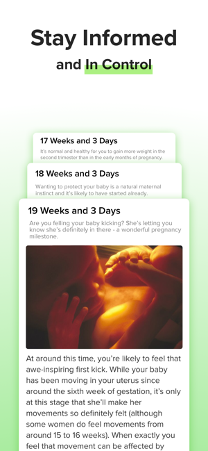 Pregnancy + Baby App: Nurture(圖2)-速報App