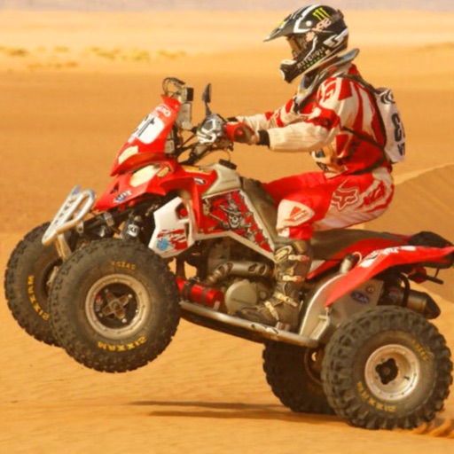 ATV Quad Bike Off-Road Driving Icon