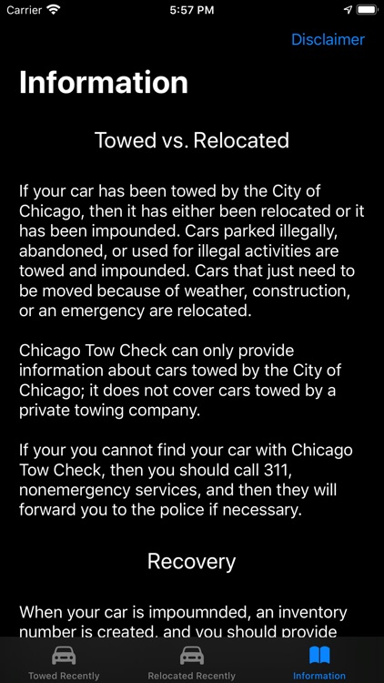 Chicago Tow Check