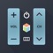 Remotie is an elegant and functional remote control with keyboard and touchpad for your Samsung Smart TV