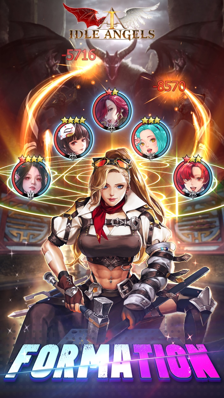 Idle Angels Hack screenshot 4 - iOS game interface