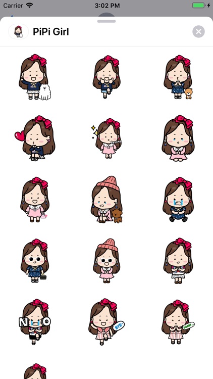 iSticker PiPi Girl