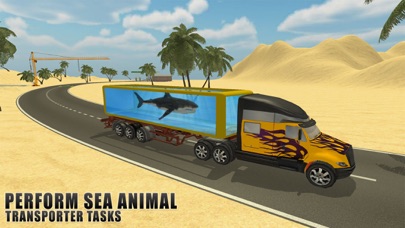 Sea Animal Transporter Truck screenshot 3