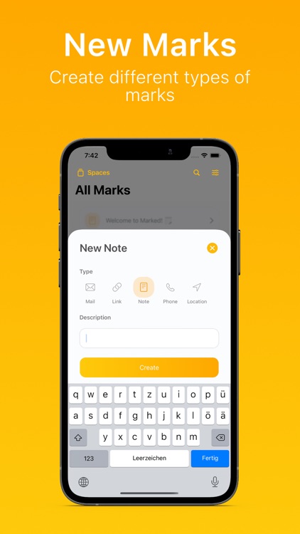 Marked - Smart note tracker