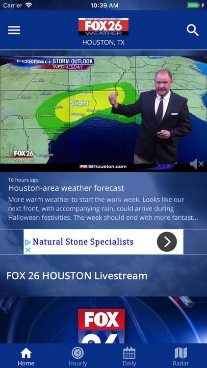Fox 26 Houston Weather – Radar screenshot-1