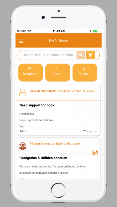 DAN - Social Charity Donation screenshot 3