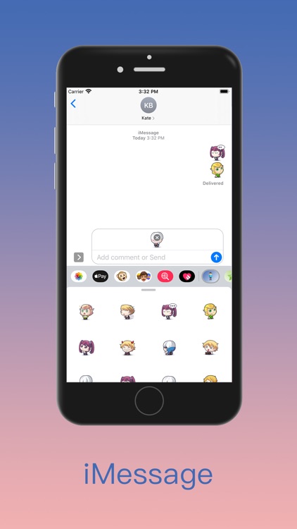 Cute Boy & Girl Stickers screenshot-4