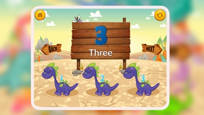 Dino Counting Math 123 Numbers screenshot 3