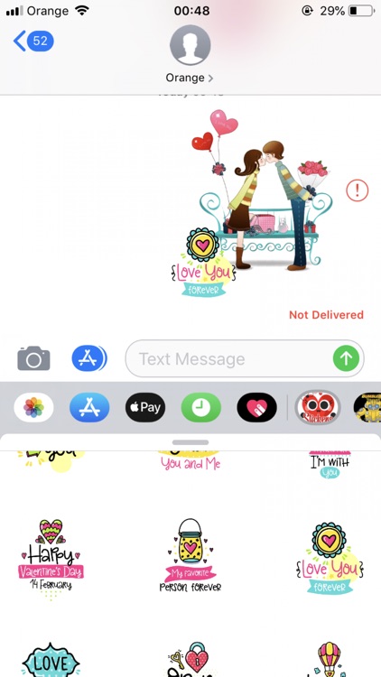 Love Story - Love Stickers