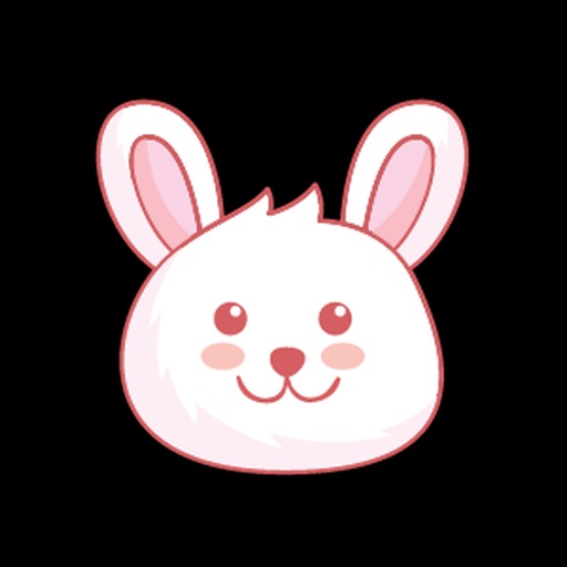 Pink Rabbit Sticker icon