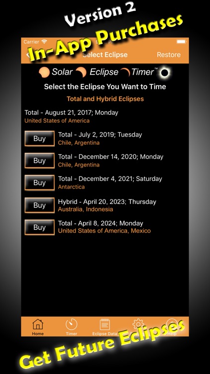 Solar Eclipse Timer
